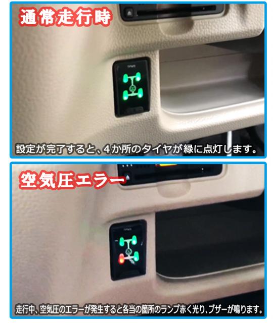 HONDA N-BOX&custom JF3/JF4専用タイヤ空気圧監視システム