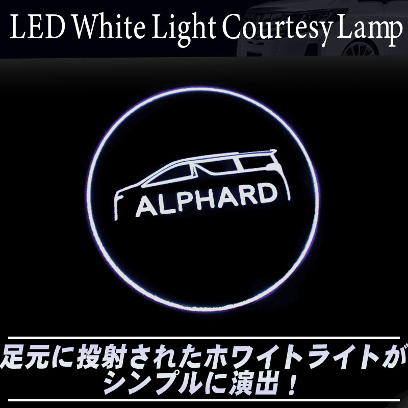 ランクル LEDカーテシランプ 2個セット 贈与