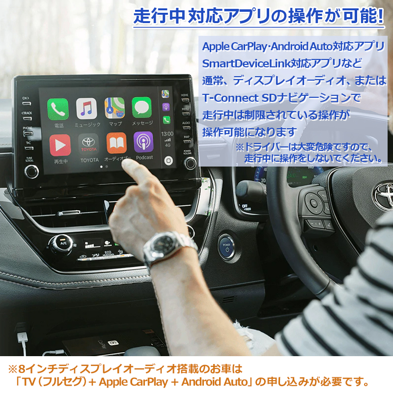 TV02 新型カローラクロス【標準装備：7インチ、メーカーオプション9