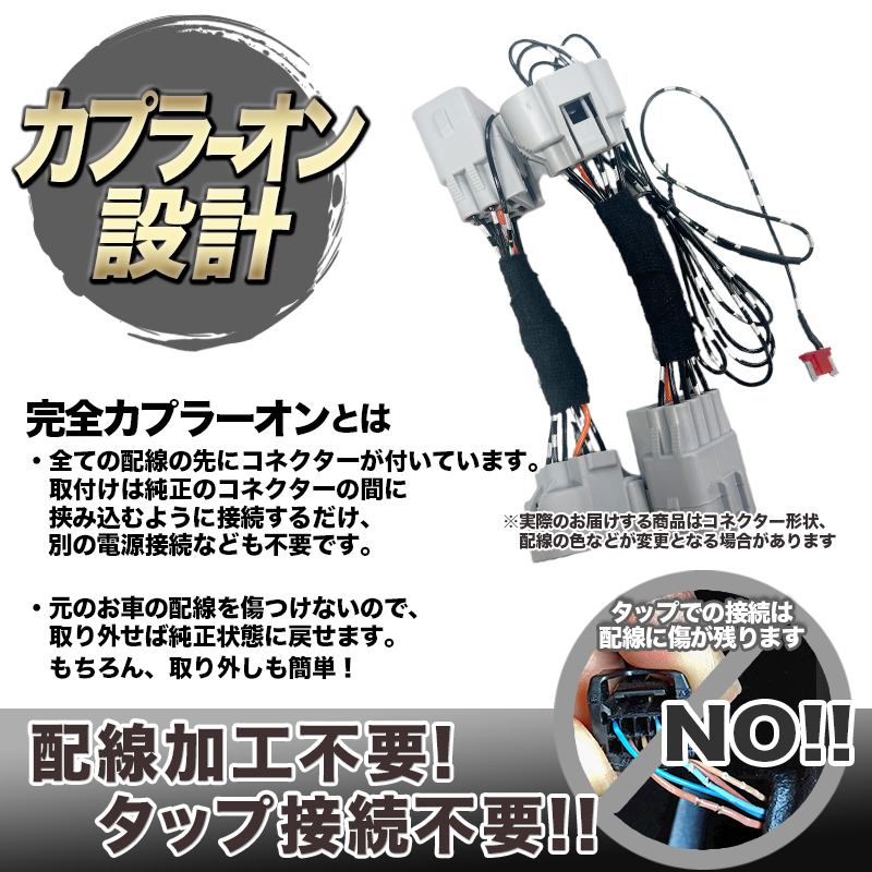 ダイハツ ムーヴ / スバル ステラ 対応 LEDウインカーランプ デイライト化キット_取り付け注意