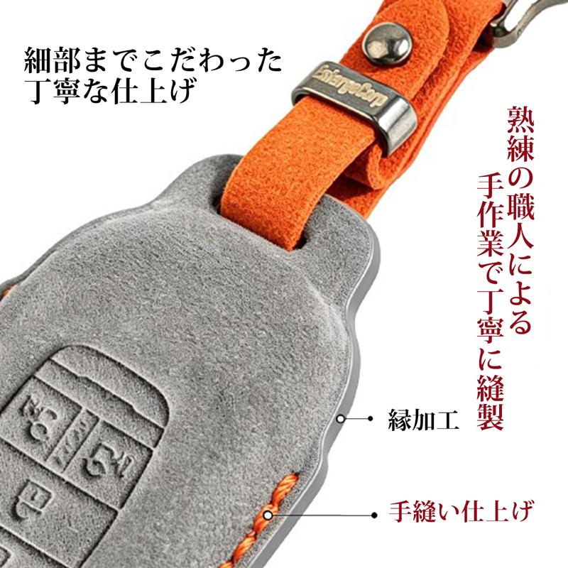 HONDA ホンダ N-BOX |N-BOX CUSTOM |N-BOX JOY |JF5 / JF6 対応 4ボタン スマートキーケース_こだわり説明画像
