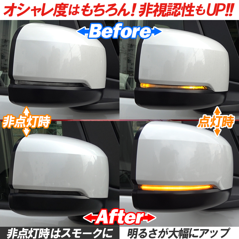 HONDA_N-box対応_ドアミラーシーケンシャルウインカー