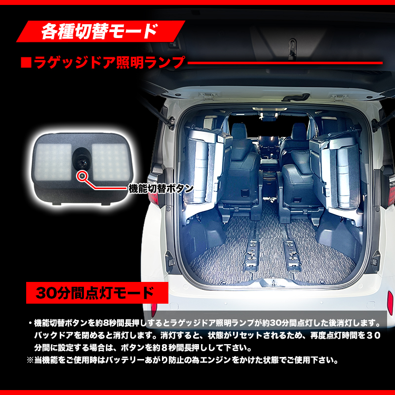 バックドア プロジェクト LED