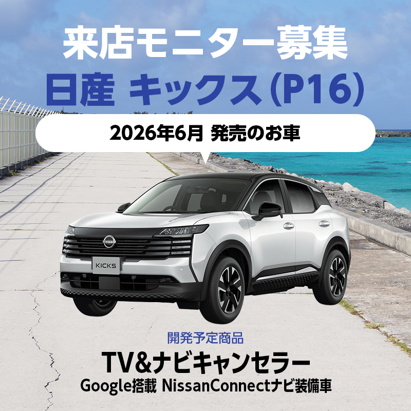 日産 キックス 対応 テレビ&ナビキャンセラー