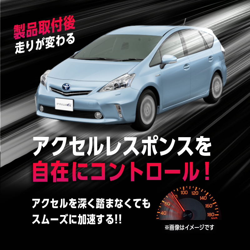 TOYOTA プリウス30系後期・プリウスα パワースロットルコントロールキット モニター募集画像