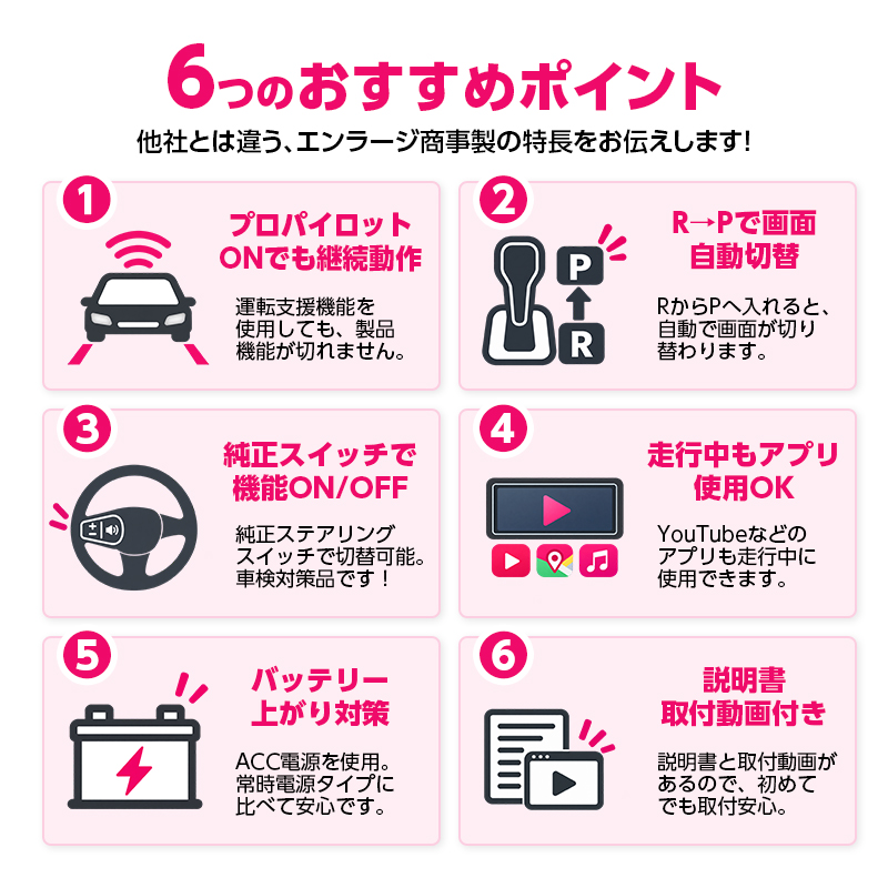 キックス P16 テレビ&ナビキャンセラー Google搭載NissanConnect対応