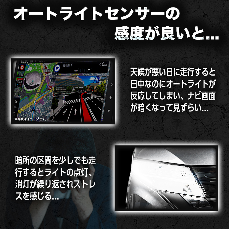ダイハツ ムーヴ オートライトセンサーカバー