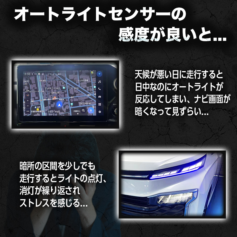 TOYOTA ノア ヴォクシー 90系 対応 オートライトセンサーカバー