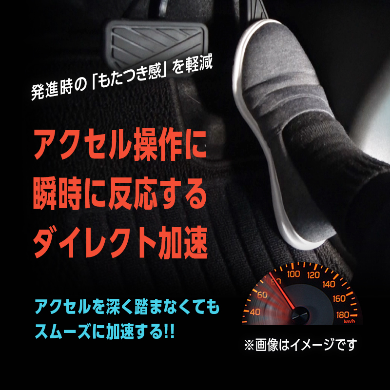 SUZUKI 車両汎用 スペーシア JIMNY ジムニー / ジムニー ノマド など 対応 パワースロットルコントロールキット 3段階切替可能_機能説明画像