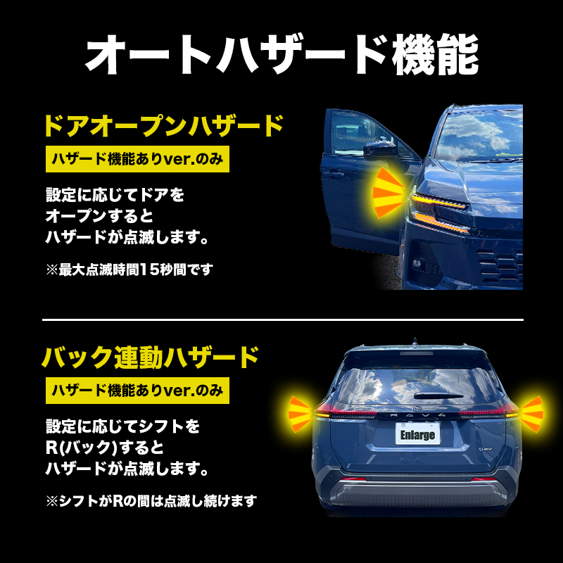 RAV4 60系  対応 エンジンかけたままロック オートハザード機能説明