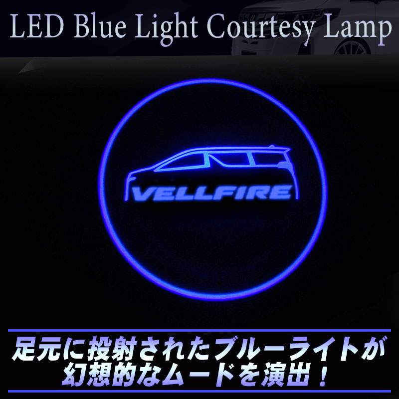 ヴェルファイア20・30系　LEDカーテシーランプ