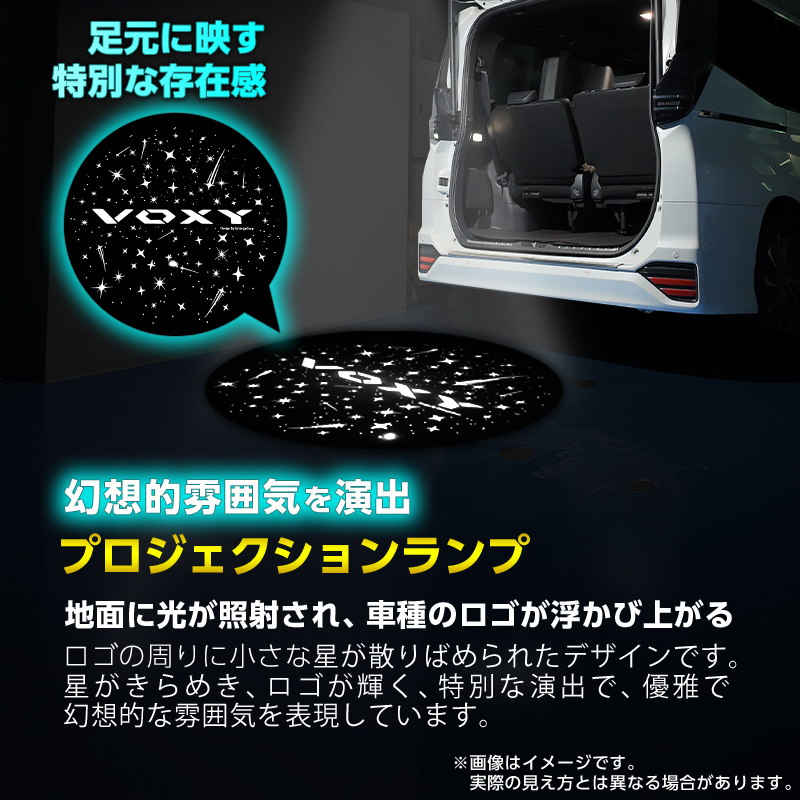 TOYOTA カローラクロス ラゲッジドア照明ランプ＆プロジェクションランプ＆警報ランプキット